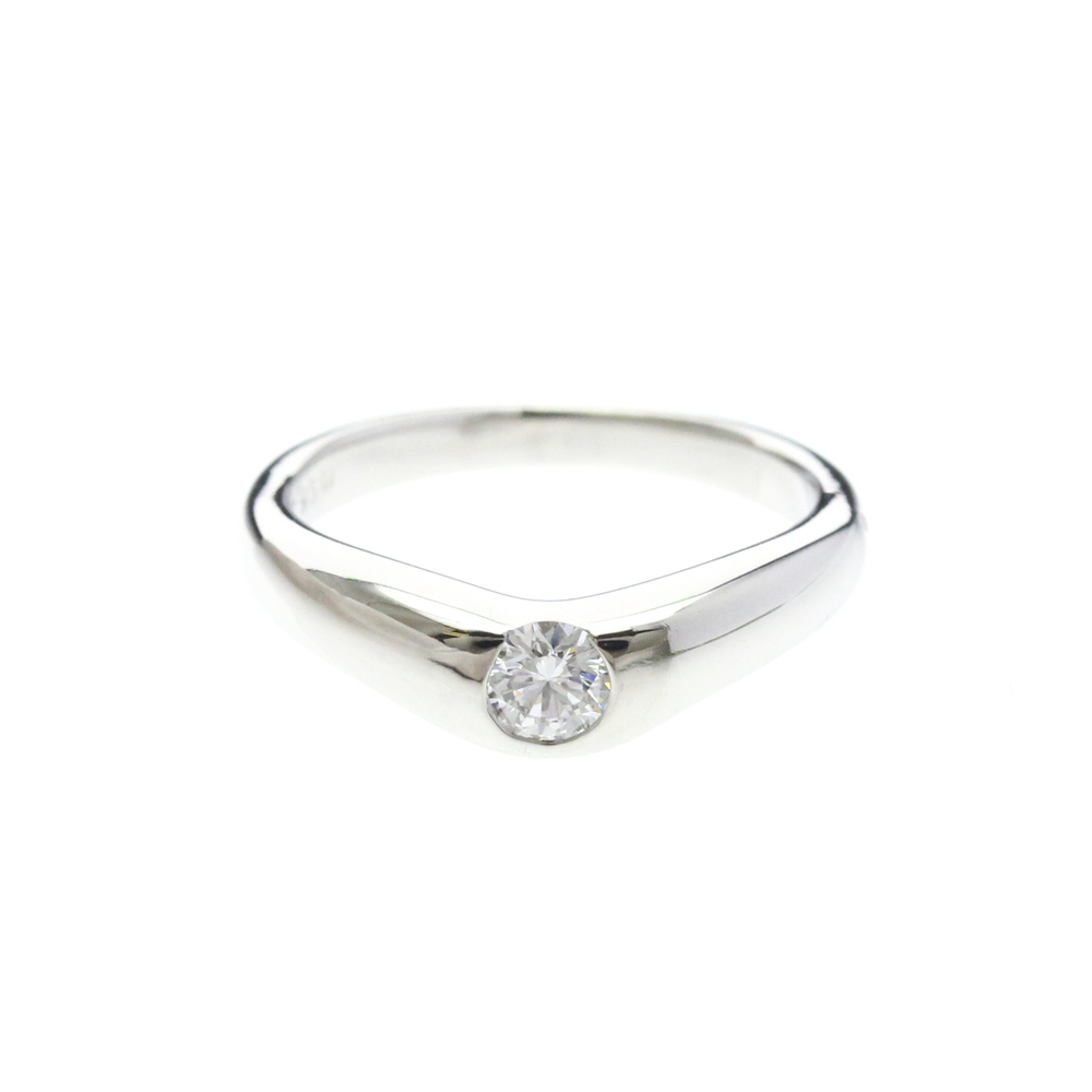 TIFFANY Silver Diamond Ring